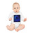 Digital Dreamscape - Baby Long-Sleeve Organic Bodysuit