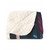 Tokyo Neon Streets - Sherpa Fleece Blanket