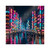 Tokyo Neon Streets - Die-Cut Stickers, (DTF)