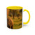 Dramatic Elephant Guardian - Accent Coffee Mug (11, 15oz)