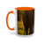 Dramatic Elephant Guardian - Accent Coffee Mug (11, 15oz)