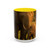 Dramatic Elephant Guardian - Accent Coffee Mug (11, 15oz)