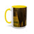 Dramatic Elephant Guardian - Accent Coffee Mug (11, 15oz)