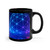 Digital Dreamscape - Black Coffee Mug, 11oz