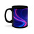 Digital Dreamscape - Black Coffee Mug, 11oz