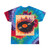 Groovy Vinyl Escape - Tie-Dye Tee, Spiral
