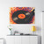 Groovy Vinyl Escape - Matte Canvas, Stretched, 1.25"