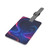 Digital Dreamscape - Saffiano Polyester Luggage Tag, Rectangle