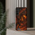 Golden Ember Serpent - Phone Case With Card Holder