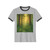 Misty Dawn Over Ancient Redwood Forest - Unisex Cotton Ringer T-Shirt