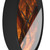 Golden Ember Serpent - Wall Clock