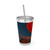 Brave Heart Rising - Sunsplash Tumbler with Straw, 16oz