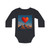 Brave Heart Rising - Baby Long-Sleeve Organic Bodysuit