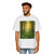 Misty Dawn Over Ancient Redwood Forest - Men's Heavy Oversized Tee