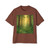 Misty Dawn Over Ancient Redwood Forest - Men's Heavy Oversized Tee