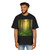 Misty Dawn Over Ancient Redwood Forest - Men's Heavy Oversized Tee