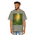 Misty Dawn Over Ancient Redwood Forest - Men's Heavy Oversized Tee