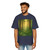 Misty Dawn Over Ancient Redwood Forest - Men's Heavy Oversized Tee