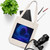 Digital Dreamscape - Organic Canvas Tote Bag