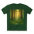 Misty Dawn Over Ancient Redwood Forest - Adult Staple Tee