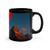 Brave Heart Rising - Black Coffee Mug, 11oz