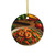 Flavorful Journeys - Decorative Ceramic Ornaments, Double-Sided (1pc, 3pcs, 5pcs, 10pcs)