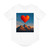 Brave Heart Rising - Men's Jersey Curved Hem Tee