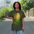 Misty Dawn Over Ancient Redwood Forest - Single Jersey T-shirt