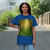 Misty Dawn Over Ancient Redwood Forest - Single Jersey T-shirt