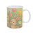 Bunny Blossom Parade - Ceramic Mug, (11oz, 15oz)