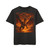 Golden Ember Serpent - Men's Acid Washed Heavy Oversize Tee