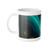 Digital Currency Wave - White Ceramic Mug, 11oz