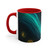 Digital Currency Wave - 11oz Accent Mug