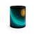 Digital Currency Wave - Black Coffee Mug, 11oz