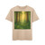 Misty Dawn Over Ancient Redwood Forest - Men's Acid Washed Heavy Oversize Tee