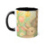 Bunny Blossom Parade - Accent Mugs, 11oz