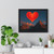Brave Heart Rising - Horizontal Framed Poster
