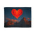 Brave Heart Rising - Soft Polyester Blanket
