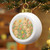 Bunny Blossom Parade - Christmas Ball Ornament