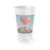 Brave Heart Rising - Frosted Pint Glass, 16oz