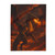 Golden Ember Serpent - Arctic Fleece Blanket