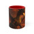 Golden Ember Serpent - 11oz Accent Mug