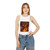 Golden Ember Serpent - Women's Micro Rib Racer Tank Top