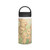 Bunny Blossom Parade - Stainless Steel Water Bottle, Handle Lid