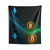 Digital Currency Wave - Indoor Wall Tapestries