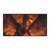 Golden Ember Serpent - Desk Mats