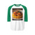 Gastronomic Bliss - Unisex Three-Quarter Sleeve Raglan Shirt