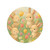 Bunny Blossom Parade - Transparent Outdoor Stickers, Round, 1pcs