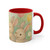 Bunny Blossom Parade - 11oz Accent Mug
