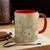 Bunny Blossom Parade - 11oz Accent Mug